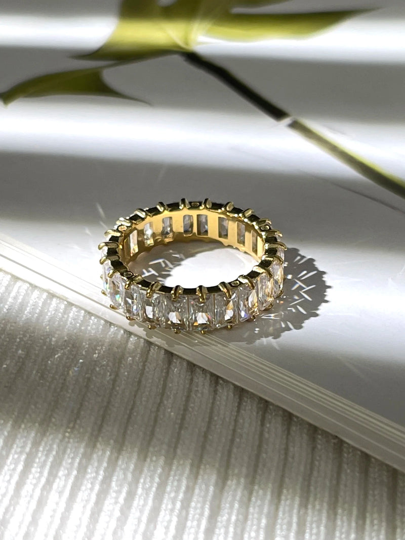 18k Gold Plated Luxury Ring