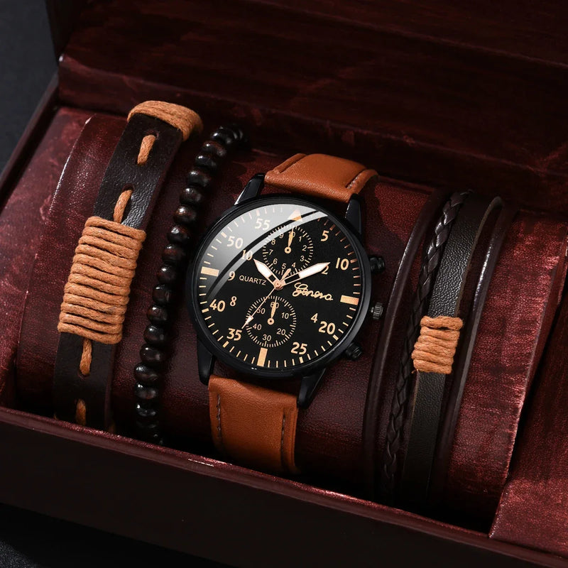 Men's Luxury Watch (4 pieces)